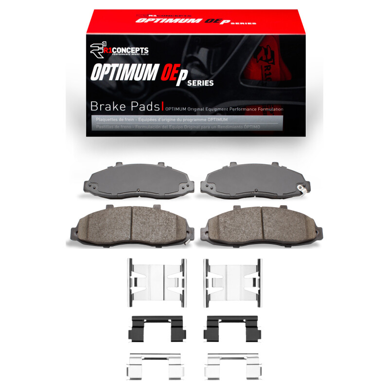 Ford F-150 Brake Pads - Front - R1 Concepts - Optimum OE - `97-`04